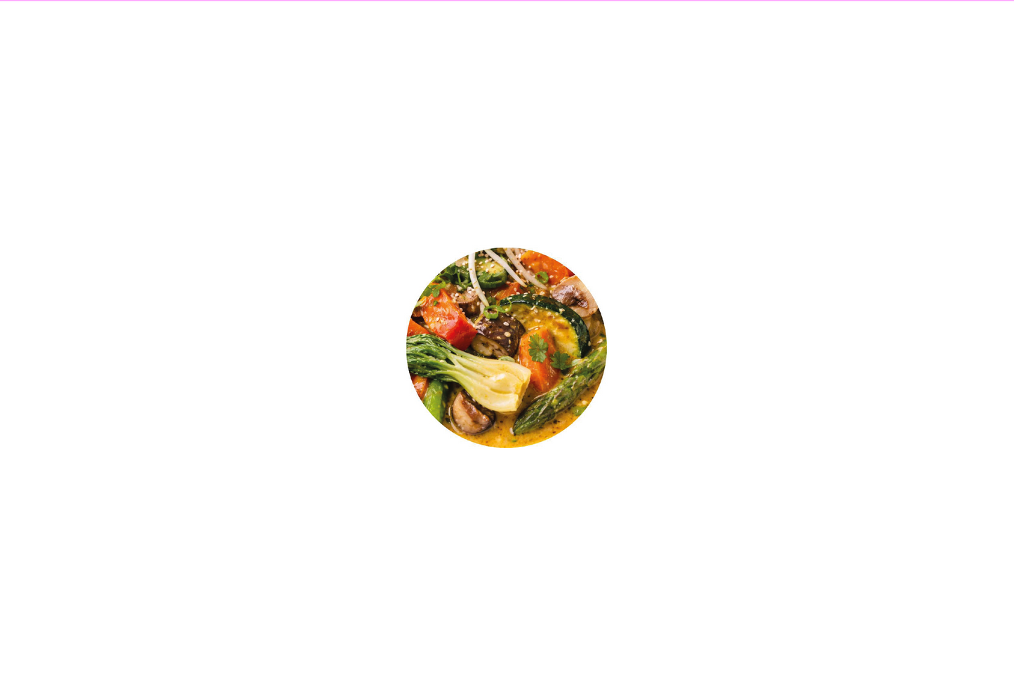 Gemüsecurry mit asiatischem Pfannengemüse -  vegetarisch - ca 300g 1 Portion - nur noch kurz erwärmen